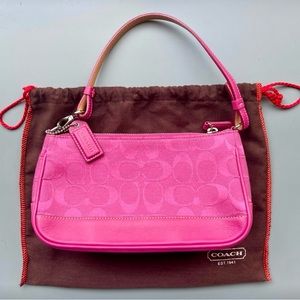 Coach Y2K Pink Magenta it Bag.